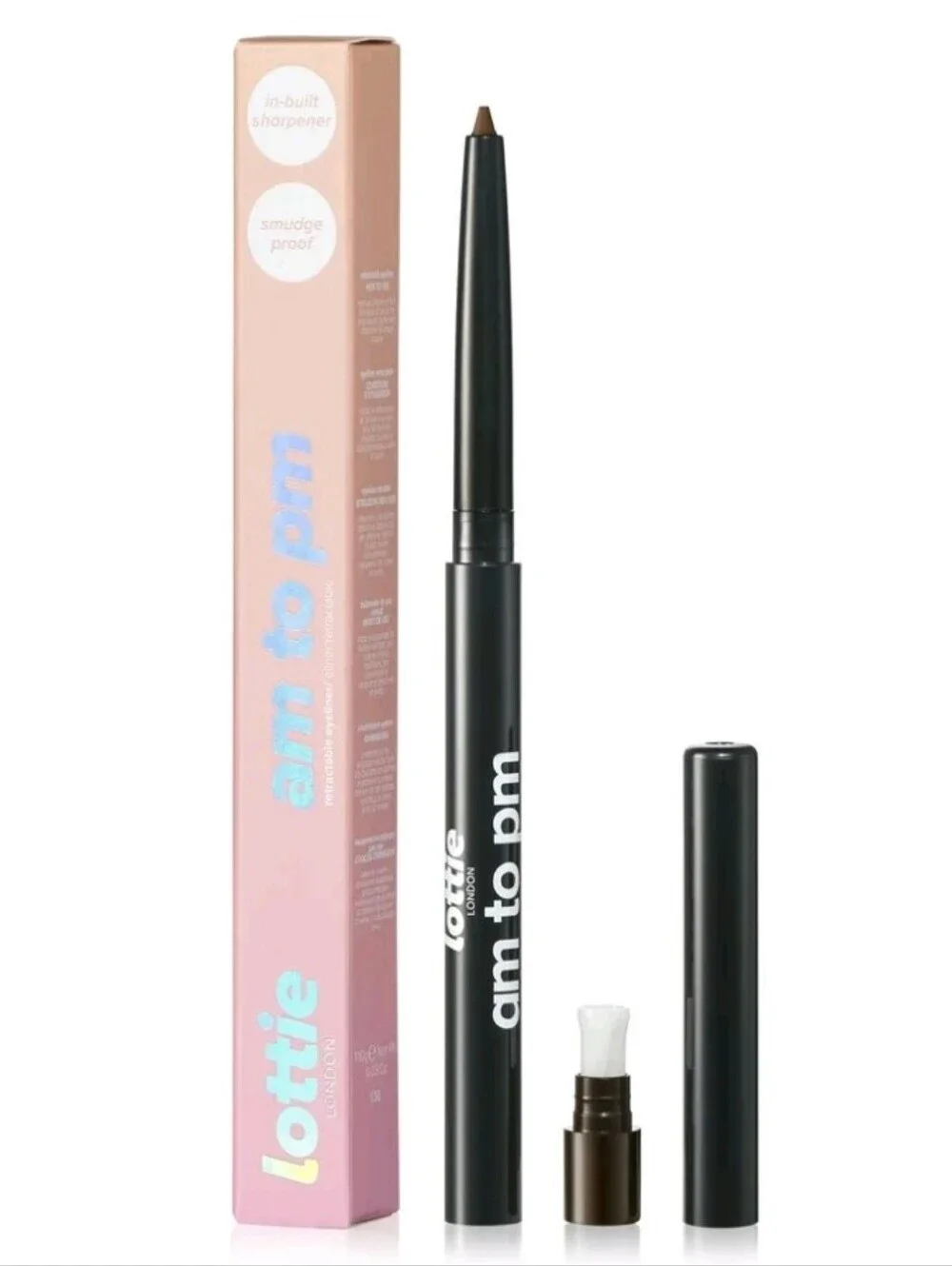 Lottie London AM To PM Retractable Eyeliner In Expresso
